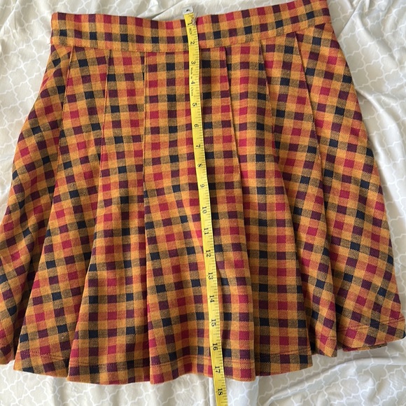 FREE PEOPLE Plaid Mini Skirt - Picture 6 of 6
